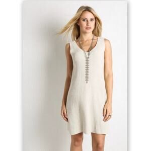 BB DAKOTA Jemmia textured sleeveless dress S